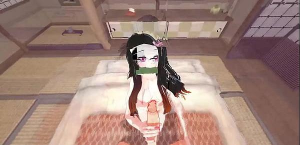 trendsPOV fucking Nezuko Kamado on the floor and cumming in her tight pussy - Demon Slayer Hentai